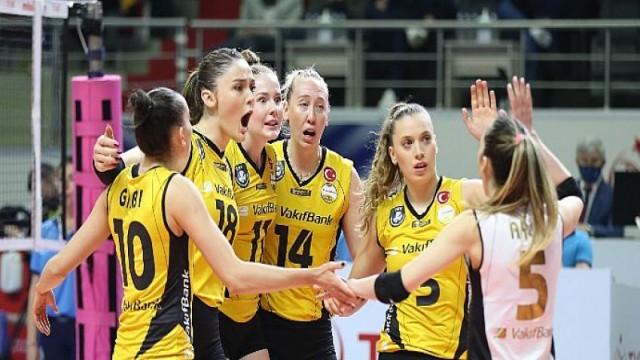 VakıfBank, Galatasaray HDI Sigorta deplasmanında set vermedi