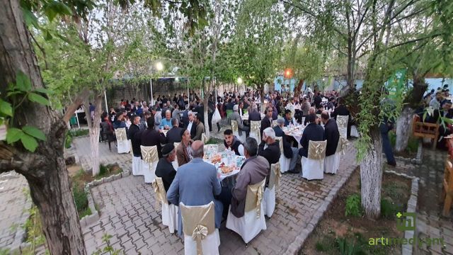 Hüda Par, Genç ilçesinde iftar verdi