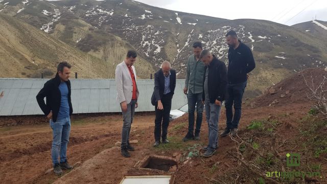 Kaymakam Kaya, sahada denetim yaptı