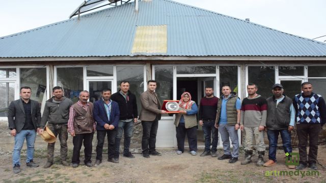 Kaymakam'dan Şehit Ailelerine Ziyaret