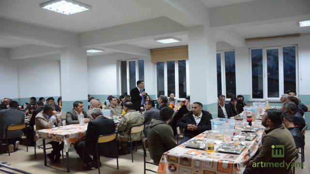 Yedisu’da şehit aileler ve gaziler için iftar programı düzenlendi