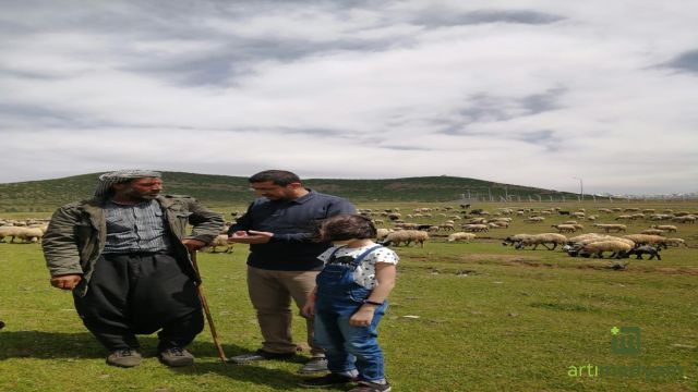 Göçerlere Hayvan Hastalıkları Anlatıldı