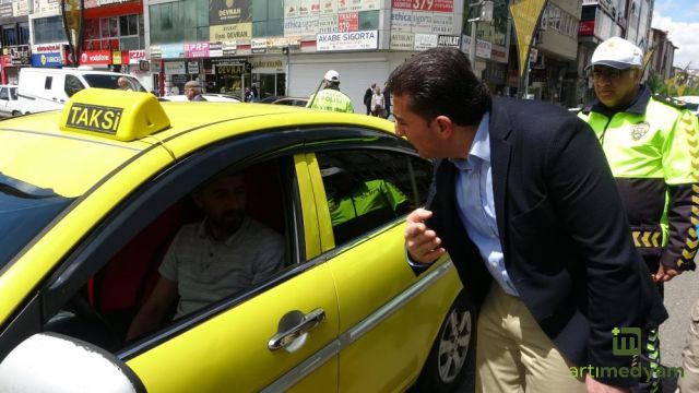 “Yayalar için 5 adımda güvenli trafik” uygulaması yapıldı