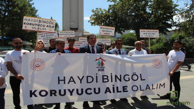 “30 Haziran Koruyucu Aile Günü” yürüyüşü düzenlendi