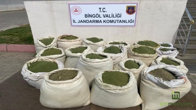 407 kilo esrar ele geçirildi