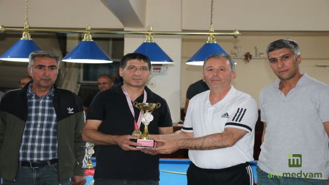 3 Bant Bilardo turnuvası sona erdi