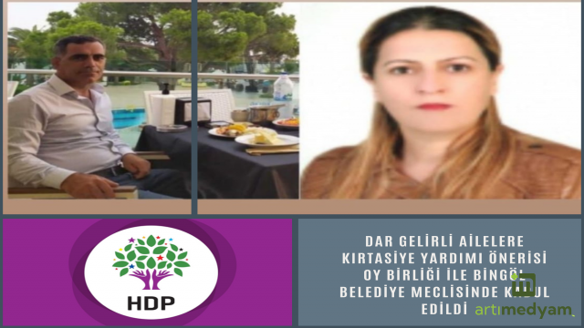 HDP'nin Öğrencilere Kırtasiye Yardımı Önerisi Belediye Meclisinde Kabul Edildi