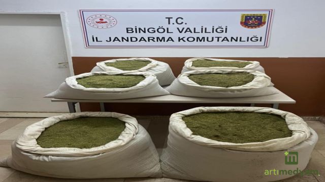 166 Kilo Toz Esrar Ele Geçirildi