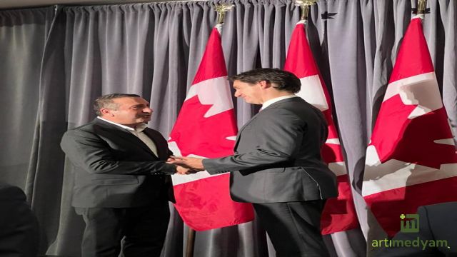 Fesih Zeki Mert, Kanada Başbakanı Trudeau İle Görüştü