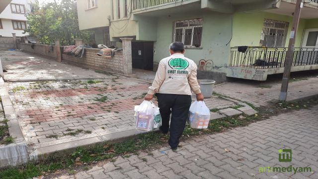 Umut Kervanı, 164 aileye yardımda bulundu