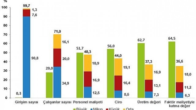 Küçük ve Orta Büyüklükteki Girişim İstatistikleri, 2021