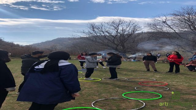 Oyunlarla maziye yolculuk yaptılar