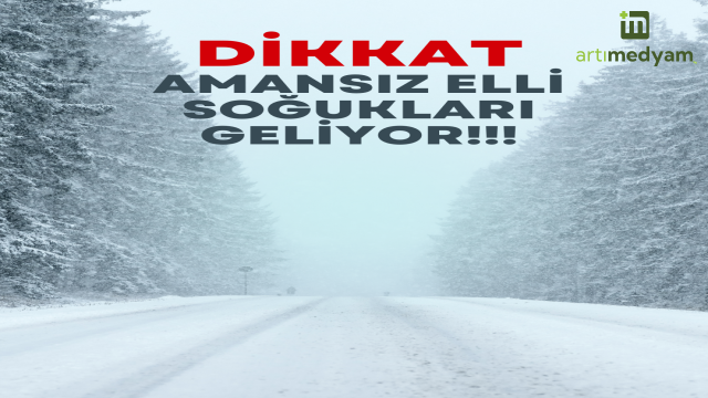 Haftaya 'amansız elli' soğukları geliyor