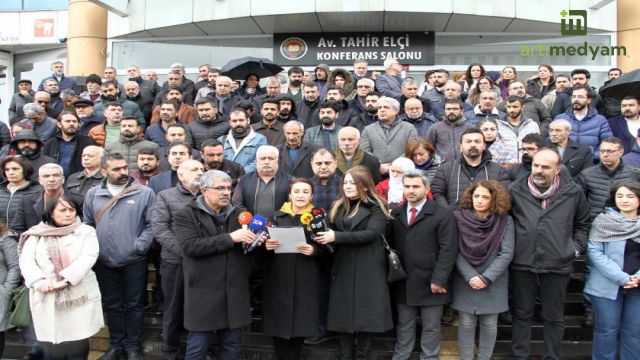 Tehdit edilen Baro Başkanına destek: Yanındayız