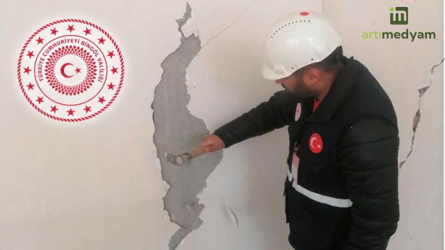 Hasar tespit formları, AFAD'a gönderildi