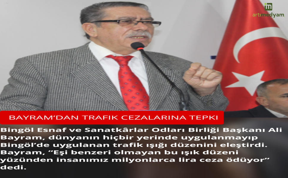 Bayram: “Eşsiz Bir Trafik Işığı Düzenimiz Var”