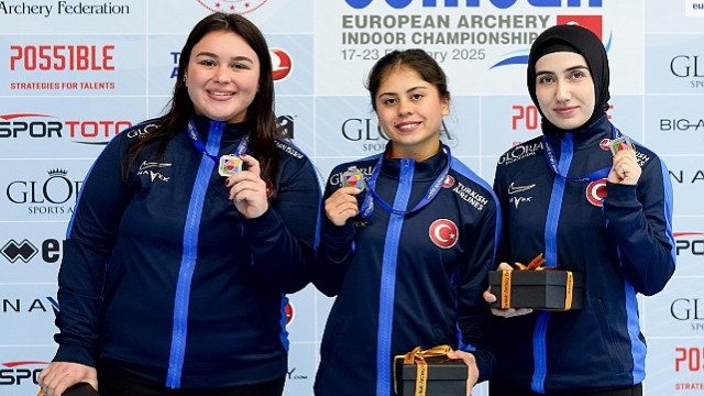 Büyükşehir Sporcusu Hazal Burun’lu Milli Takım Avrupa İkincisi Oldu