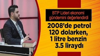 2008’de petrol yine 120 dolarken 1 litre benzin 3.5 liraydı